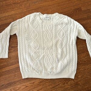 Olive & Oak Canle Knit Sweater. Medium